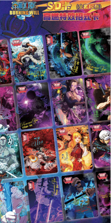 Power one piece card collection