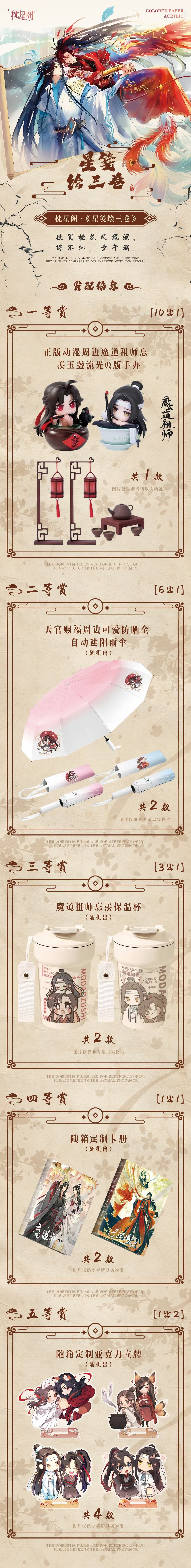 Zhenxingge MDZS TGCF Manfu Acrylic Board Collection A5 Size