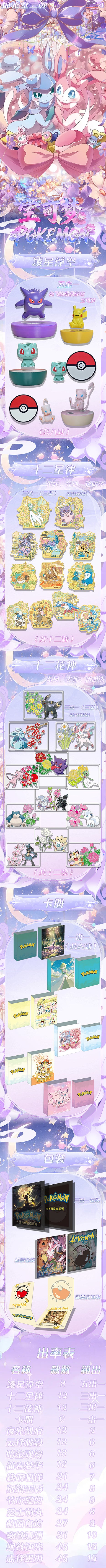 Mianhuatang Pokemon Metal Stamp Card Collection