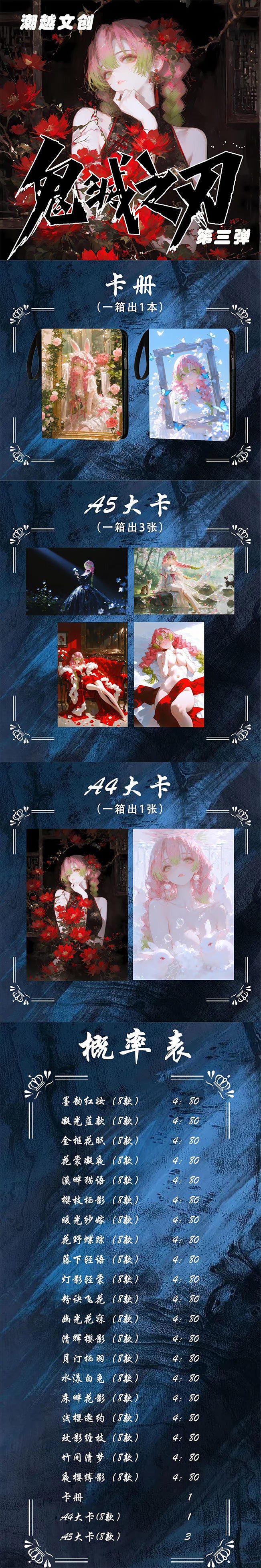 Chaoyue Demon Slayer Acrylic Board Collection