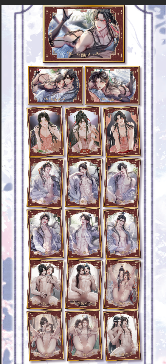 Moxiangji MDZS TGCF Acrylic Board Collectible A5 Card