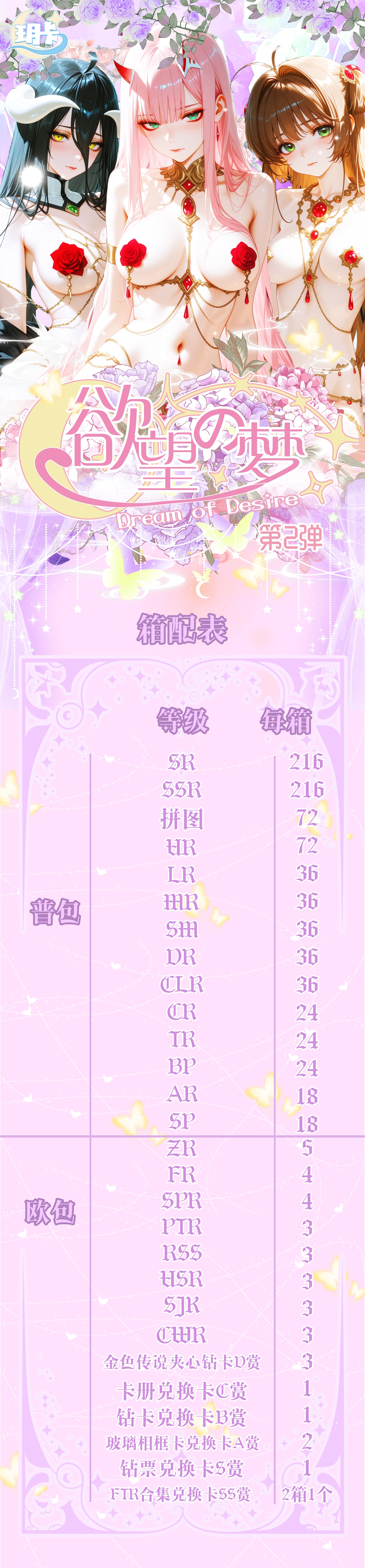 Yueka Dream of Desire V2 Waifu Collectible Card