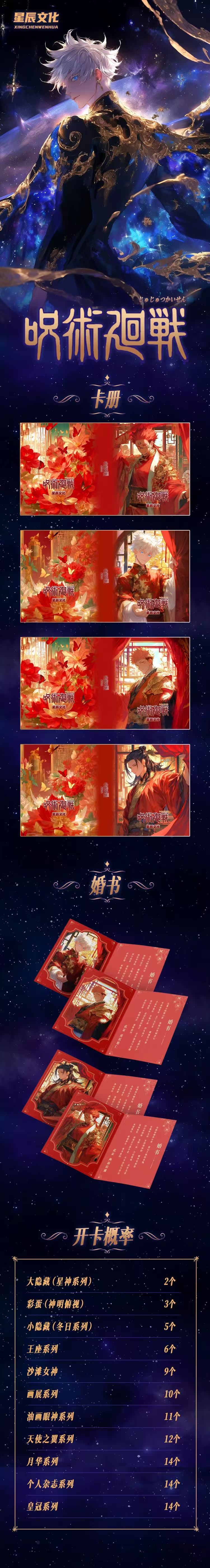Xingchen JJK Board Collection A6 Size