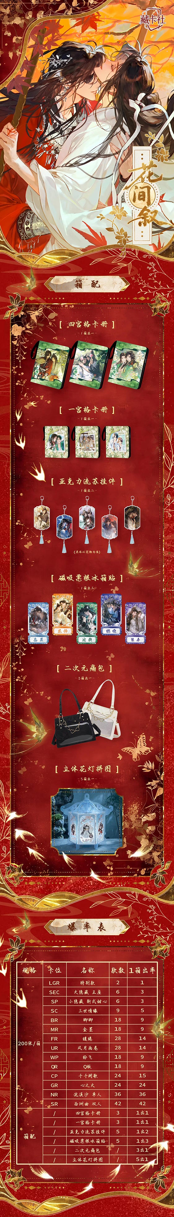 Cangka MDZS TGCF Manfu Peel Card Collection