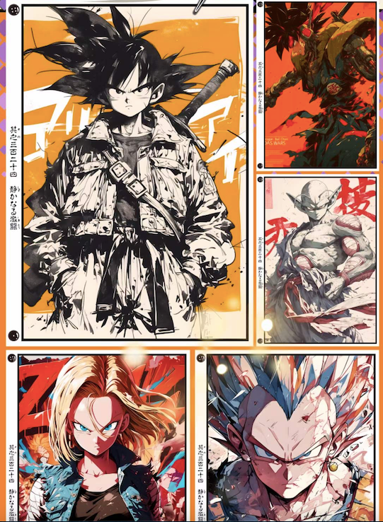 （fresh-sale）Crystal Culture Dragonball  card collection