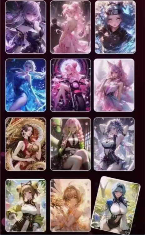 (Flash sale )Sweetheart Baby Onepiece waifu Card Collection