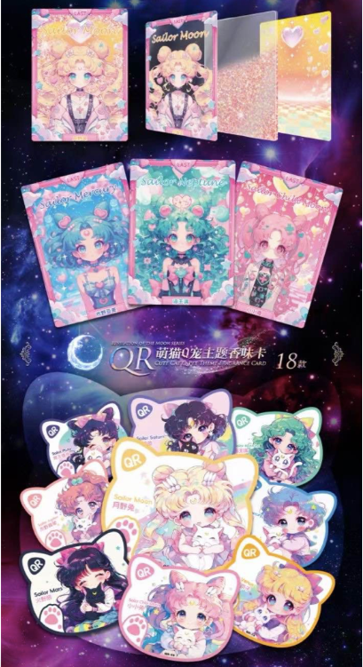 Sailor Moon Revelation of the moon series Card Collection