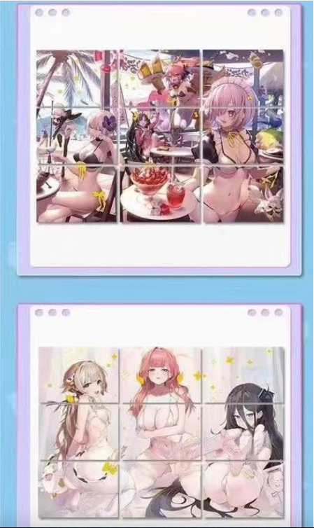 Peach party waifu card collection（including one piece）