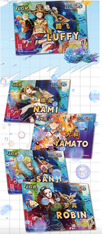 (on sale) Ouha one piece card collection