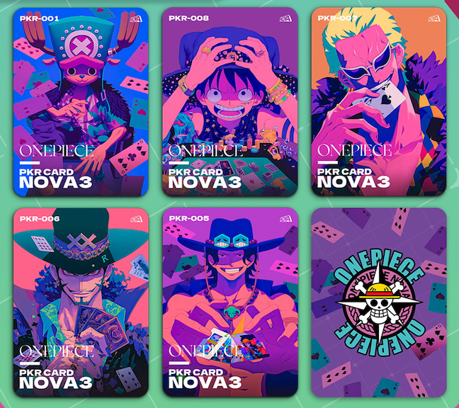 NOVA wave 3 one piece card collection