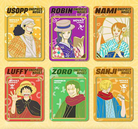 NOVA wave 3 one piece card collection