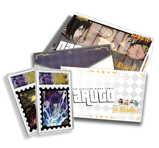Zhongying Naruto Stamp Slab Card Collection