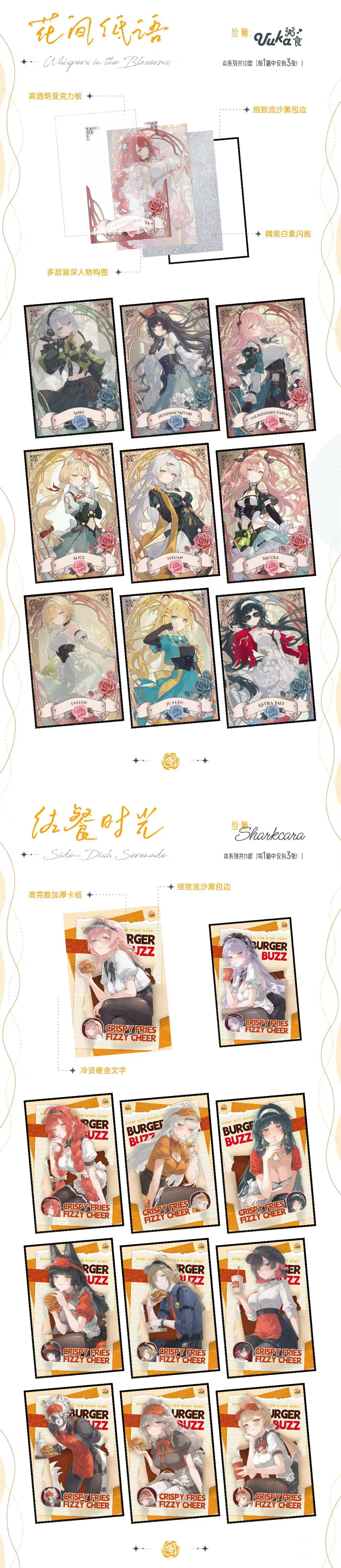 Fuhui Zenless Zone Zero ZZZ Acrylic Board Other Anime Collection A6 Size