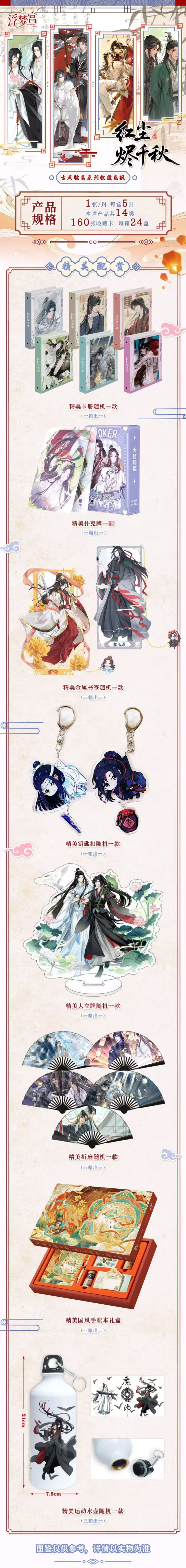 Fumenggong MDZS TGCF Acrylic Board Collection A6 Size