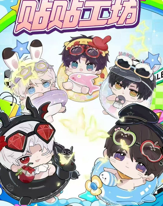 Dahuangli Love and Deep Space Acrylic Jelly Velcro Collection