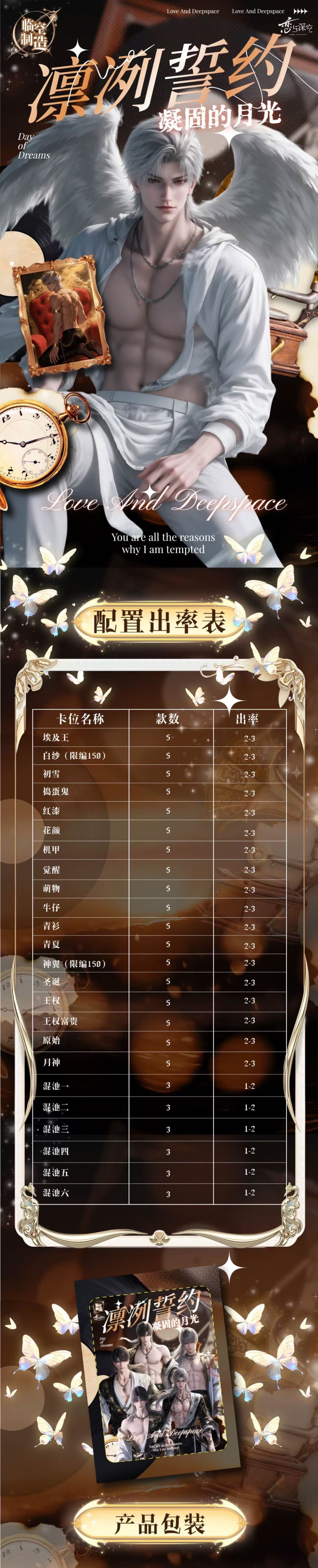 Linkong Love and Deep Space Diamond Metal Card Collection