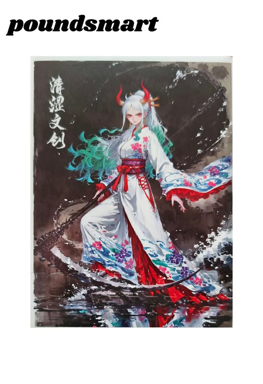 Qingse One Piece Metal Diamond Card Collection