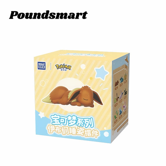 Holly box Pokemon Eevee Sleeping Blind box Authentic other anime