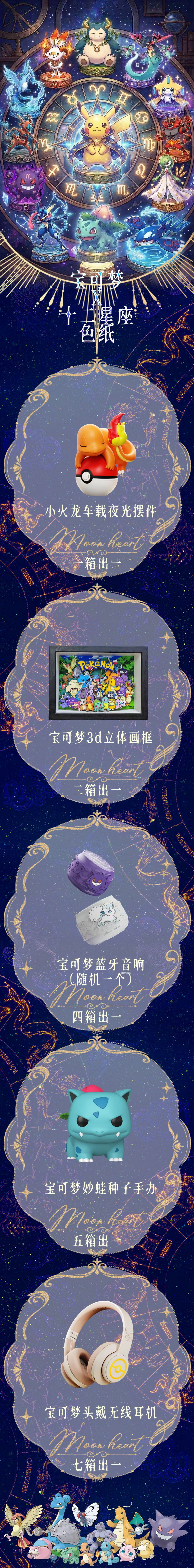 Huohu Pokemon Constellation Shikishi A6 Board