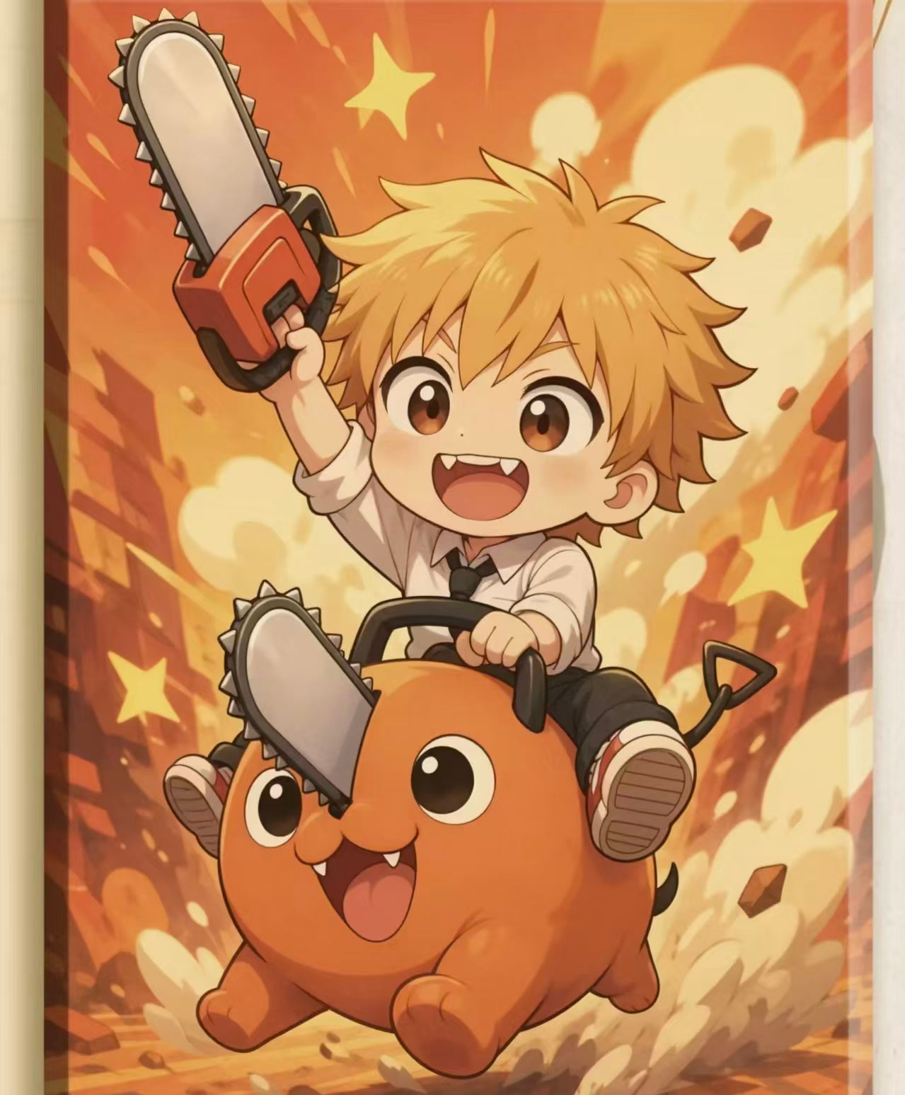 Pigu Chainsaw Man Acrylic Board Collection A6