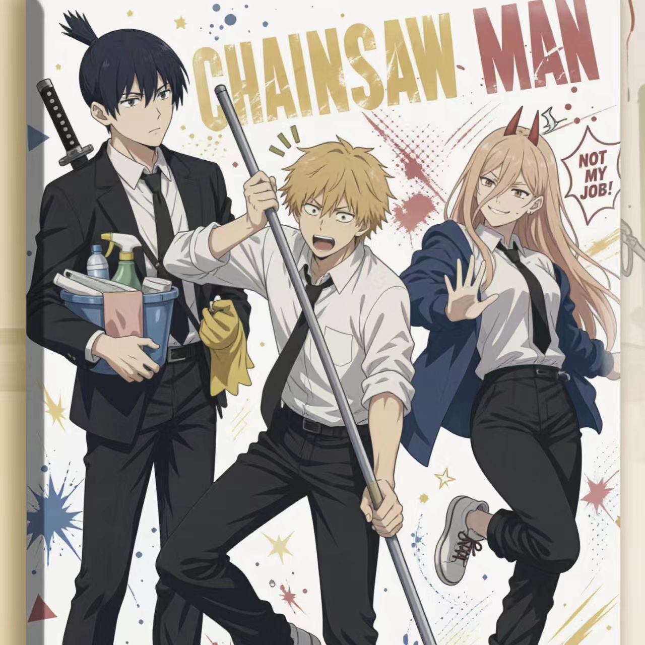 Pigu Chainsaw Man Acrylic Board Collection A6