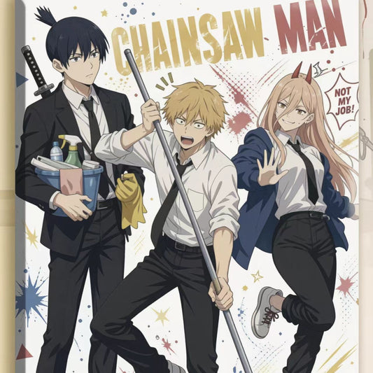 Pigu Chainsaw Man Acrylic Board Collection A6