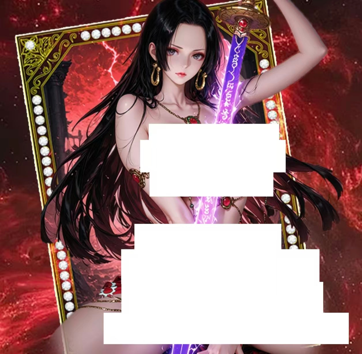 Jiuyao One Piece Diamond Metal Card Collection