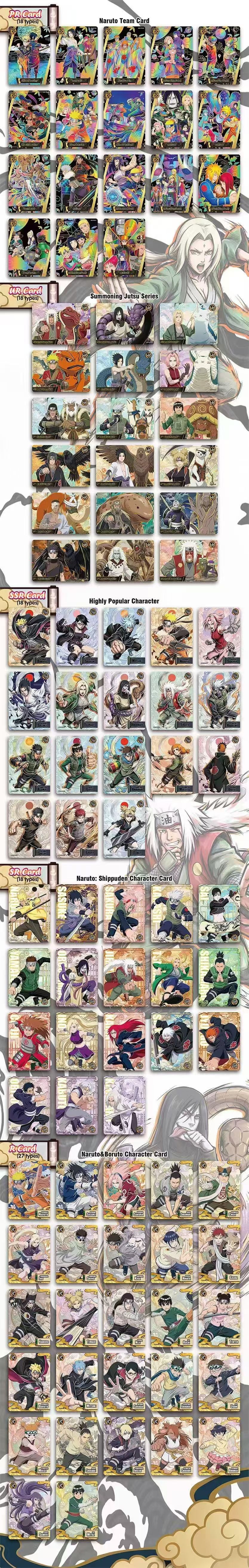 Maidong Naruto Card Collection