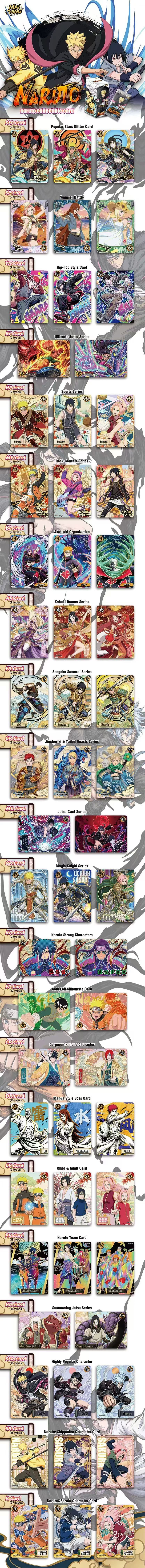 Maidong Naruto Card Collection
