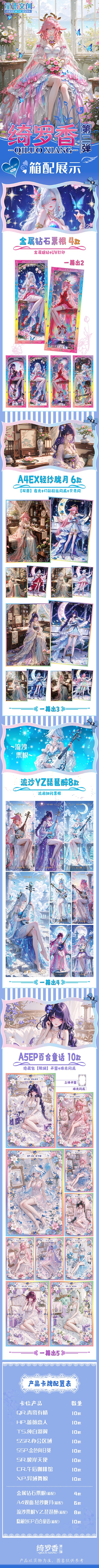 Qiluoxiang Waifu Goddess Acrylic Board A5 Card