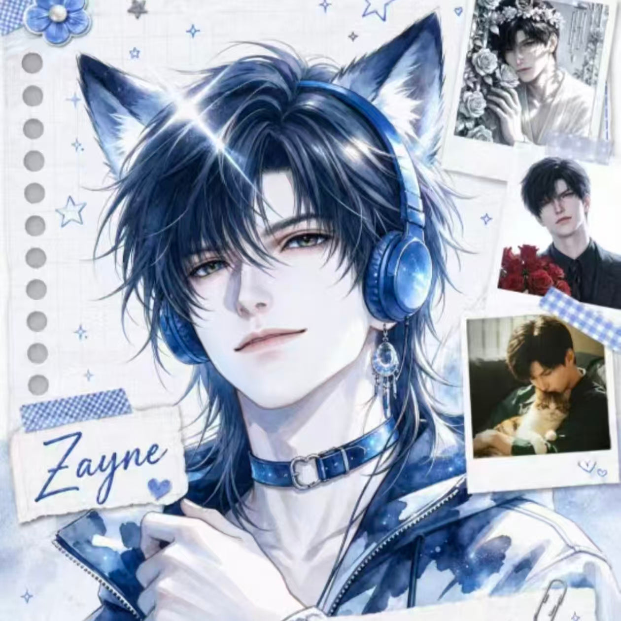 Yiai Love and Deep Space Peel Card Collection A4
