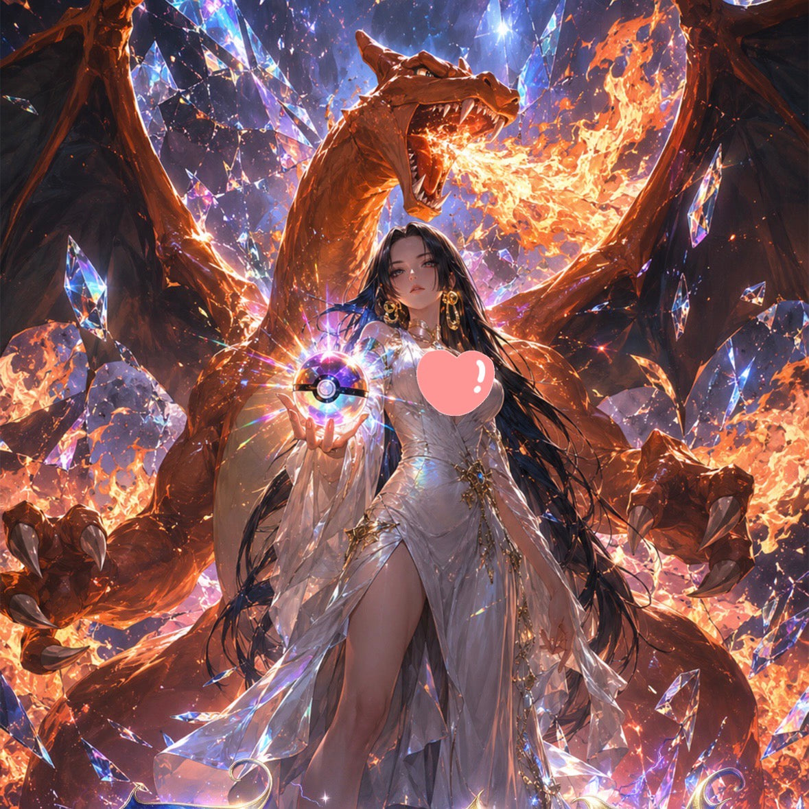 Pingfan One Piece Diamond Metal Collectible Card