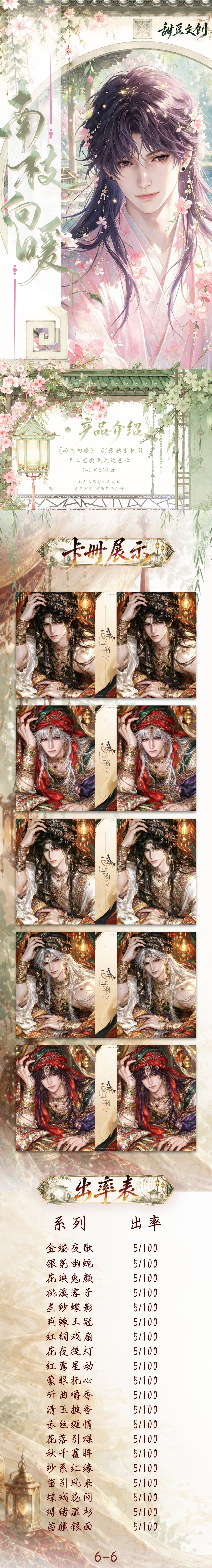 Tiandou Love and Deep Space Collectible Board A5 Card