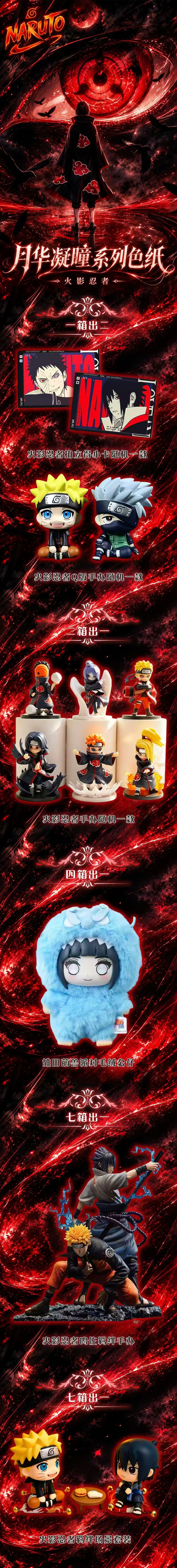 Huohu Naruto Acrylic Collectible Board A6 Card