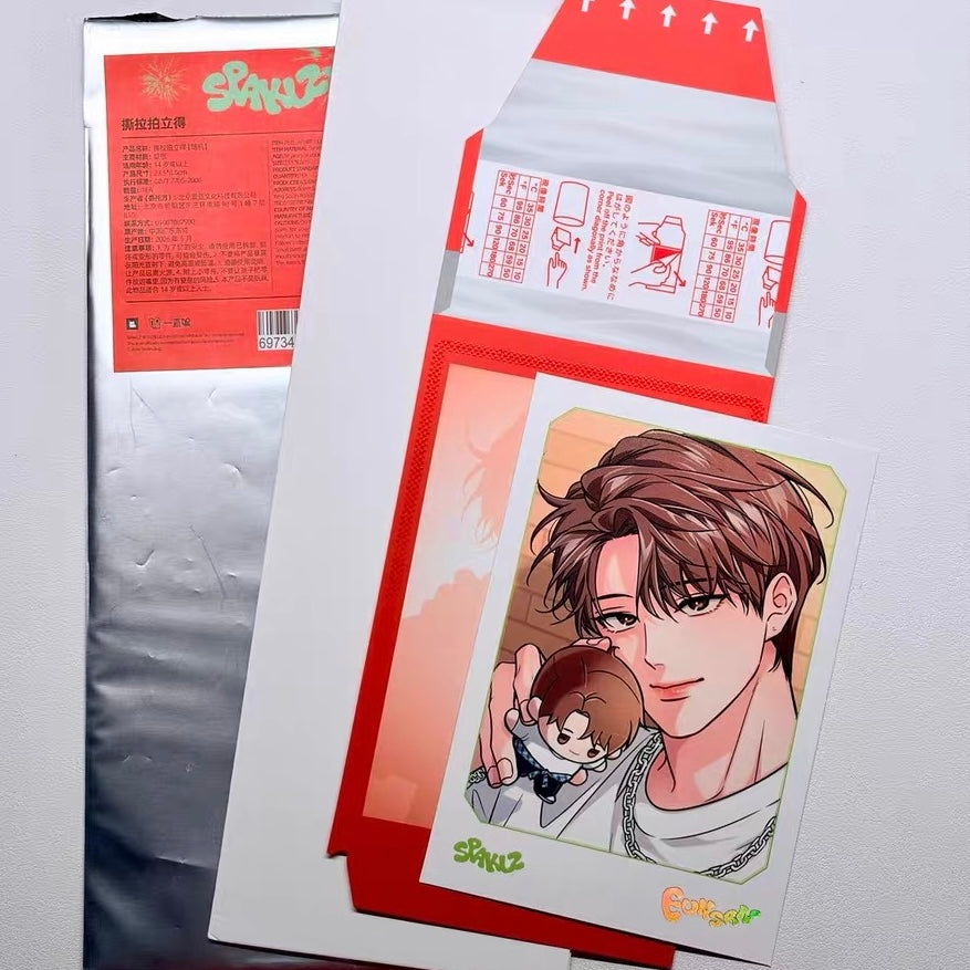 SPAKLZ LEZHIN Offical Limited 2026 Korean Comic Collectible Peel Card A6