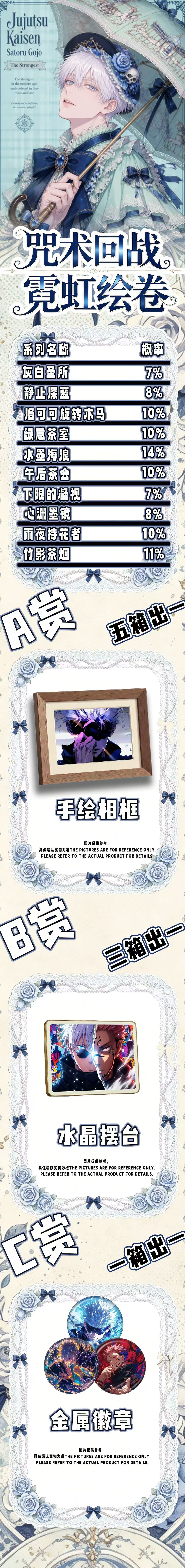 Fuzhuo JJK Acrylic Board Collectible A6 Card