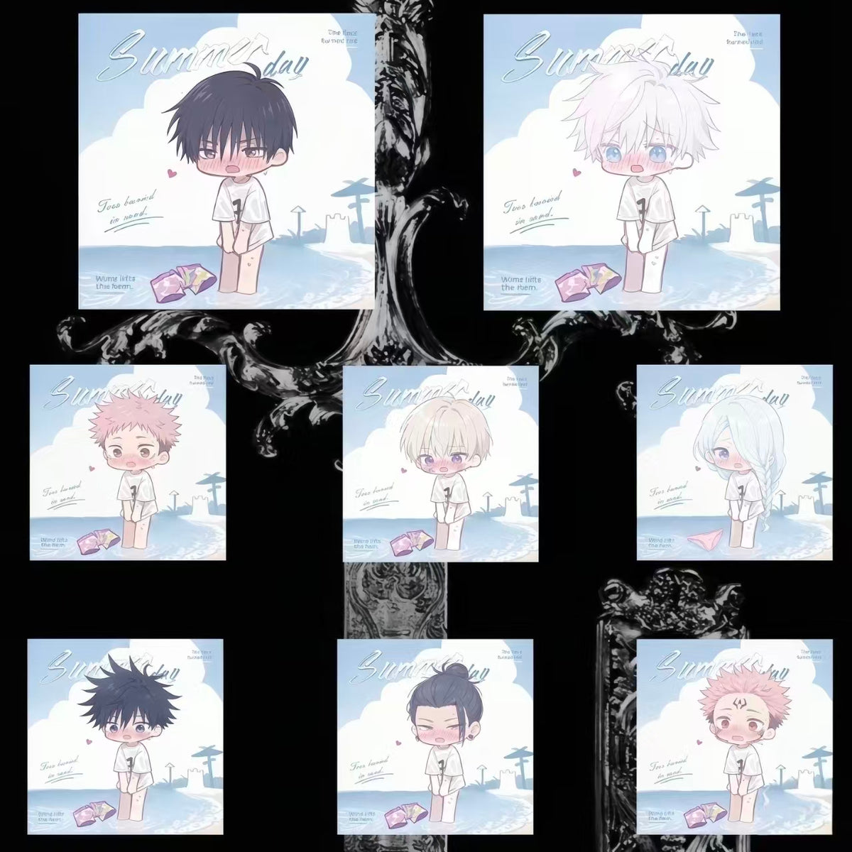 Neptune JJK Collaboration Acrylic Collectible Board A6 Card