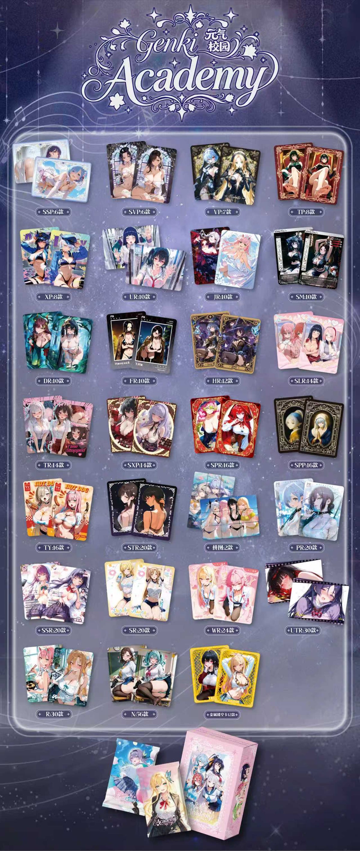 Genki Academy vol.5 Goddess Waifu Collectible Card