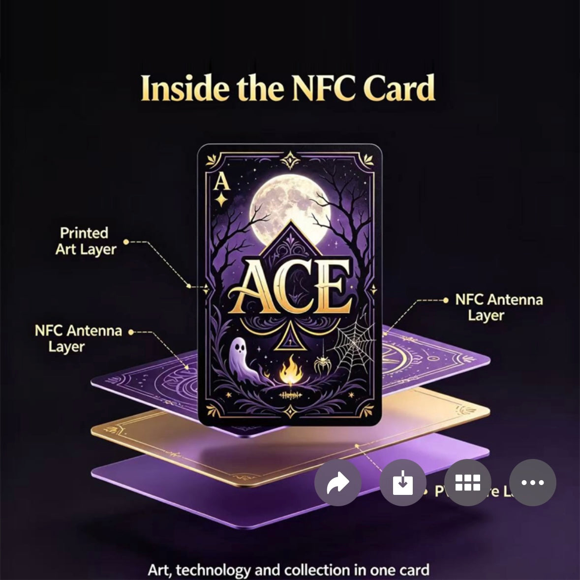 Ace Waifu Goddess Diamond Collecitble Card