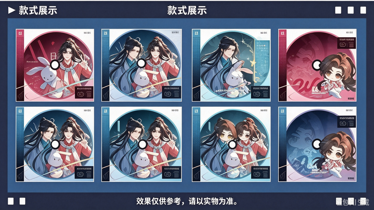 Official Guangbo MDZS Acrylic Accessories Card