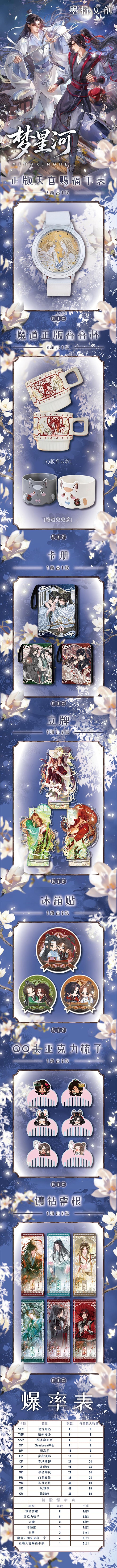 Moyan MDZS TGCF Husbando Collectible Peel Card A7