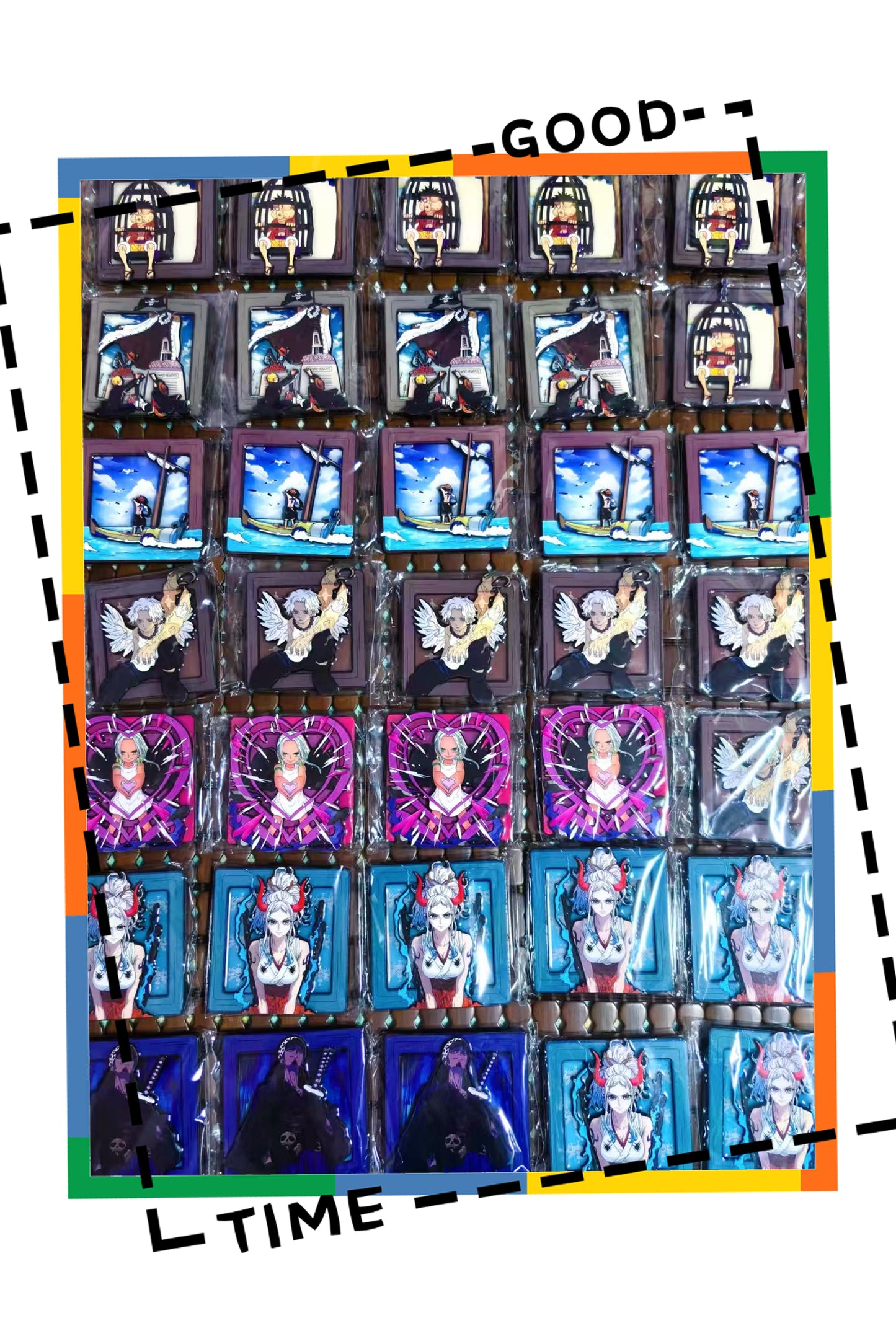 One Piece Jelly Fridge Magnet Collection No Dupe 3.5*3.5 inches