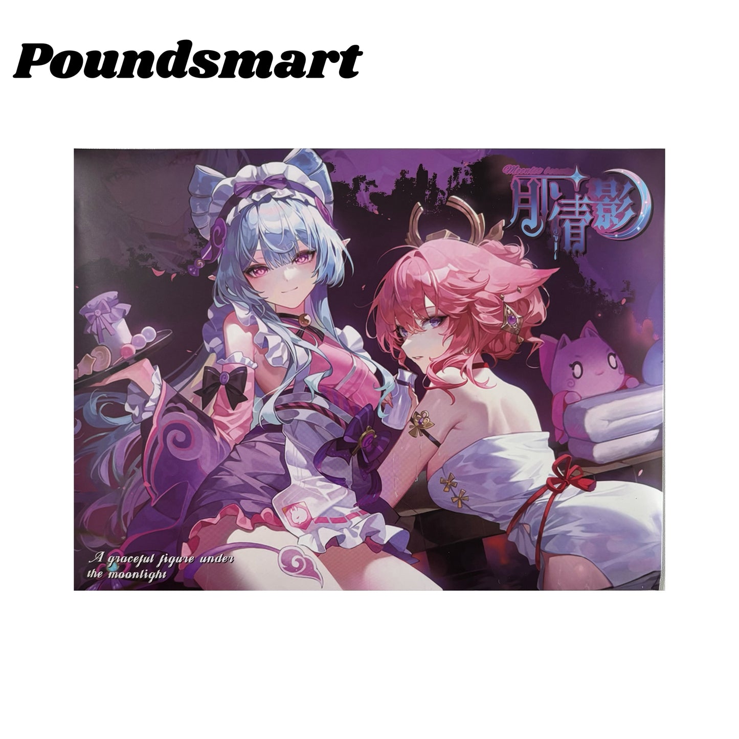 Moonlit Beauty Spicy Waifu Card Collection A5 Size