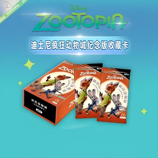 Card Fun Disney 100  Zootopia Booster Box Card Collection the other anime