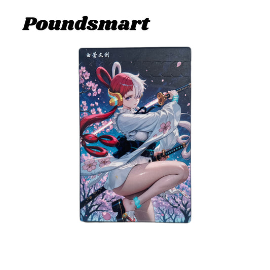 Bailei White Flower Waifu Diamond Card Collection