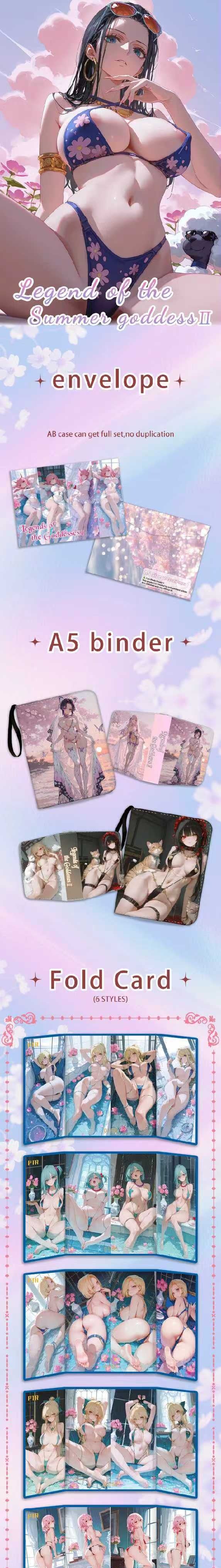 Legend of the Summer Goddess Spicy Waifu Acrylic Board Collection A5 Size