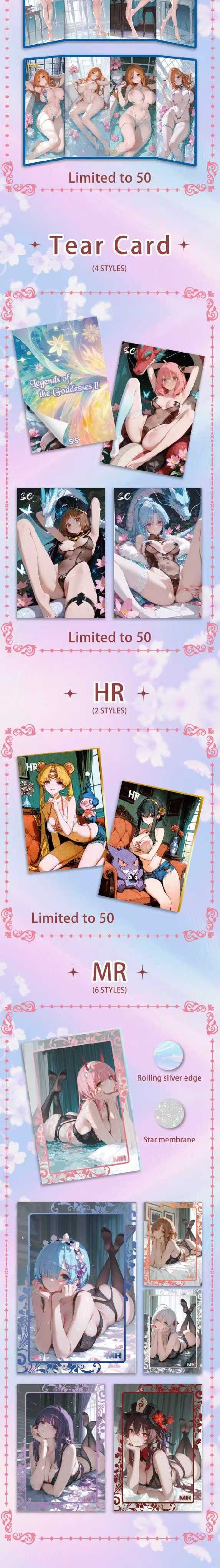 Legend of the Summer Goddess Spicy Waifu Acrylic Board Collection A5 Size