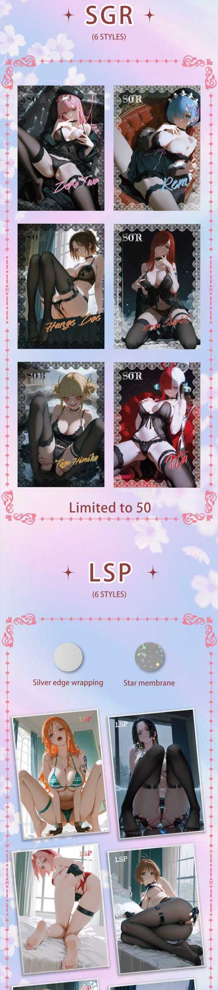 Legend of the Summer Goddess Spicy Waifu Acrylic Board Collection A5 Size