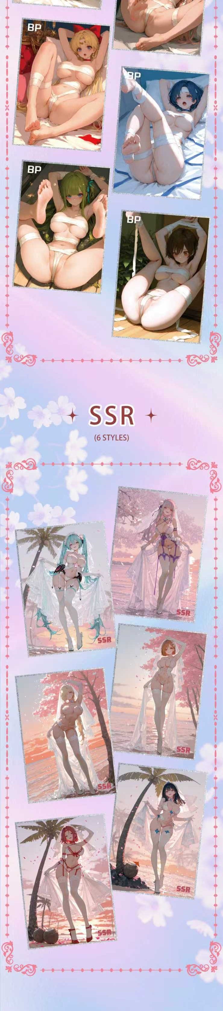 Legend of the Summer Goddess Spicy Waifu Acrylic Board Collection A5 Size